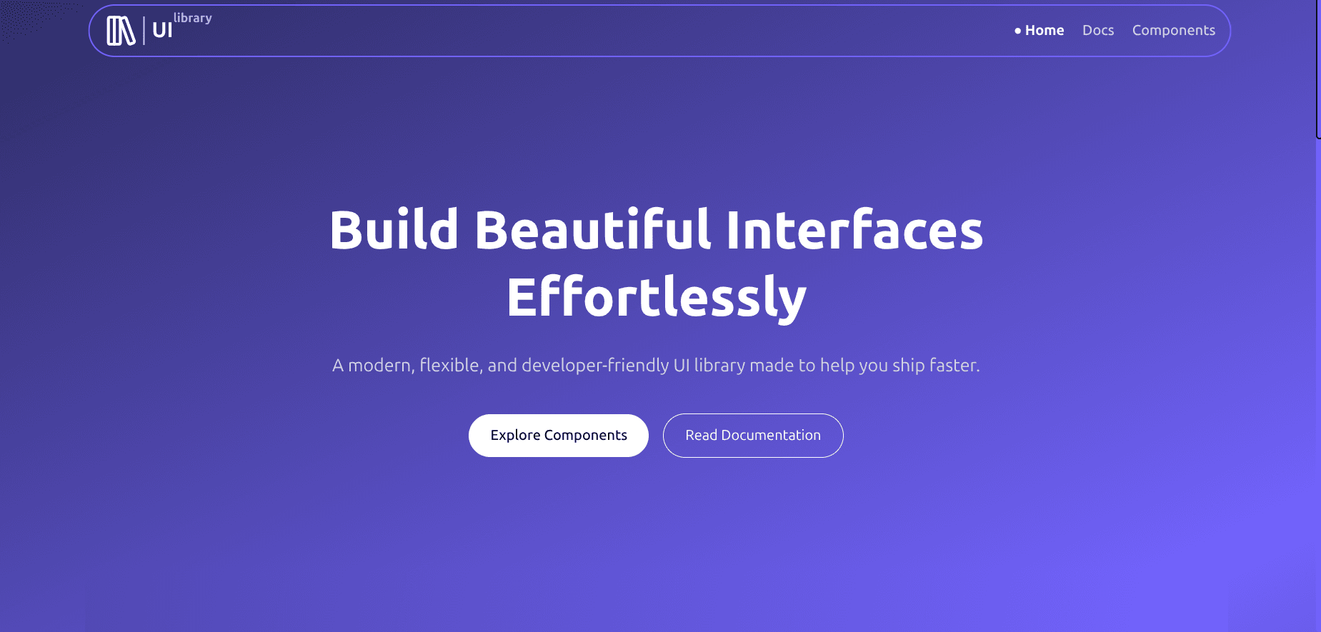 Personal UI Library